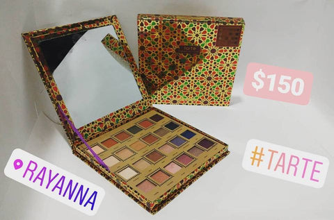 Paleta de Sombras "Tarte" con 24 colores